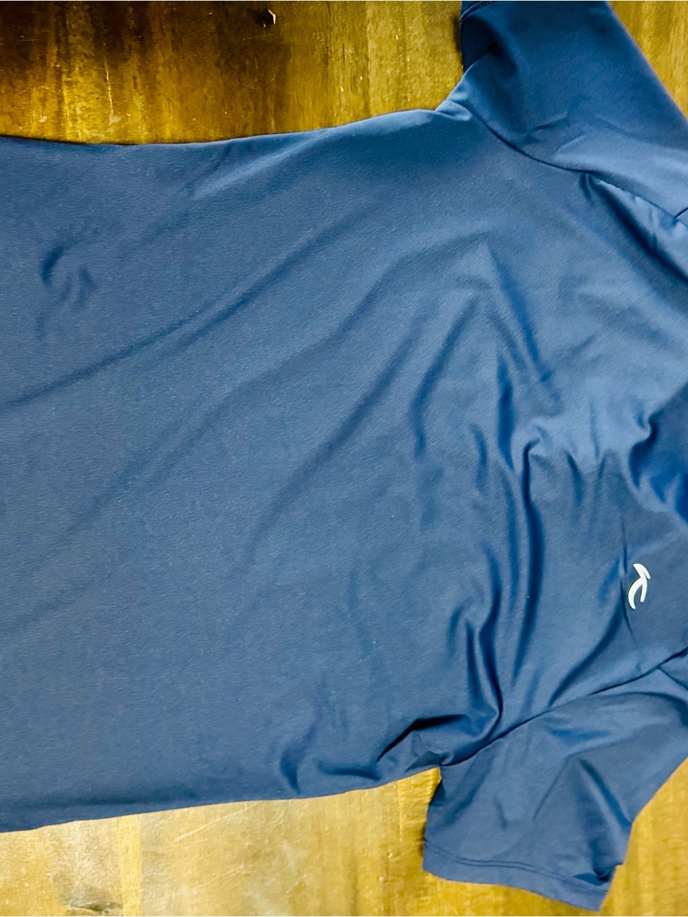 Kids Navy Blue Polo Shirt - Performance Knit